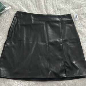 Old Navy pleather skirt